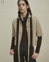 SWAYING 24 Autumn and Winter Low Round Neck Wool Bottoming Shirt SW-SW24AW1T23-ZONG Brown SW24AW1T22